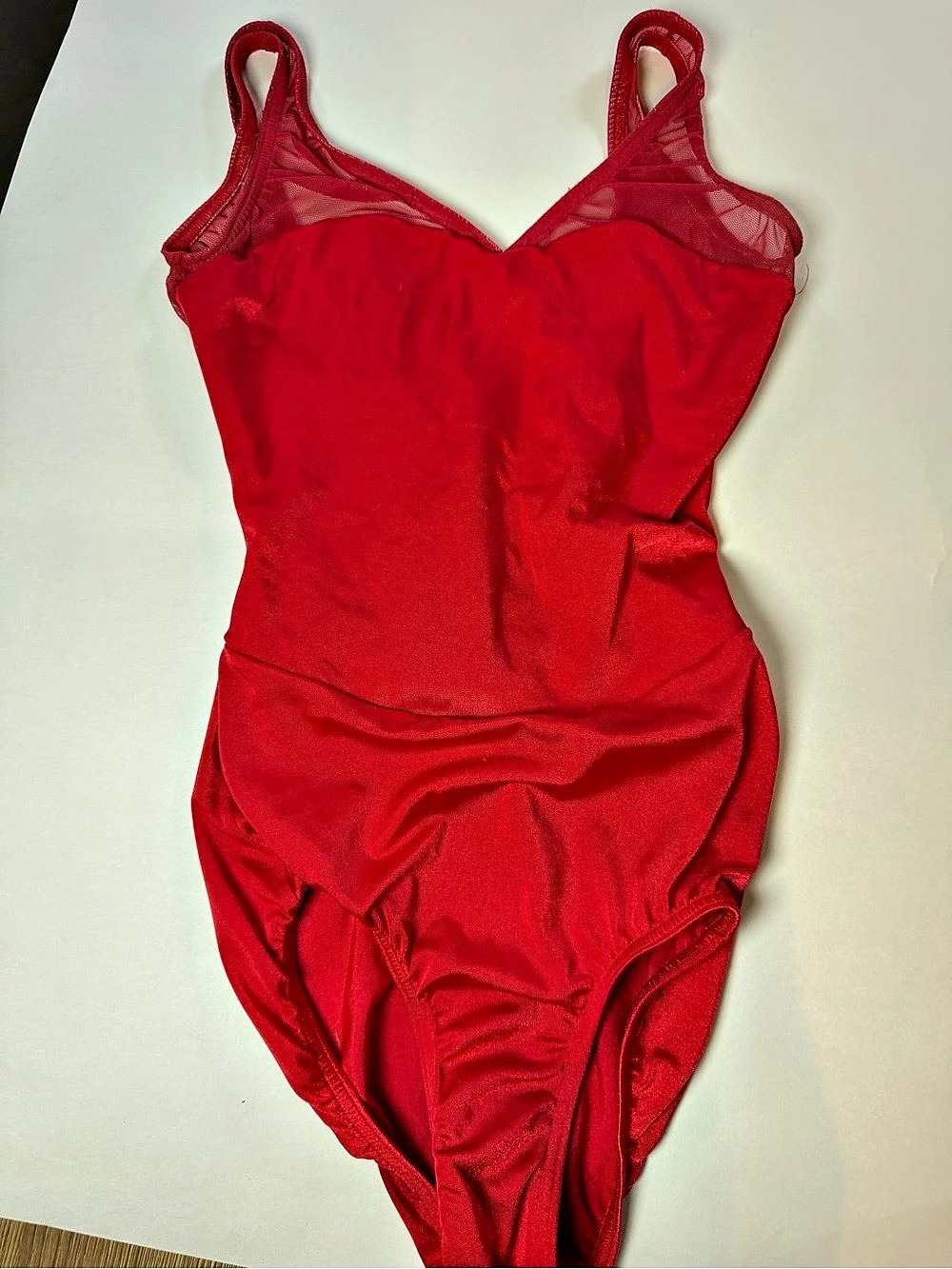 Premiere Collection One-Piece leotard in Red Size Small adult